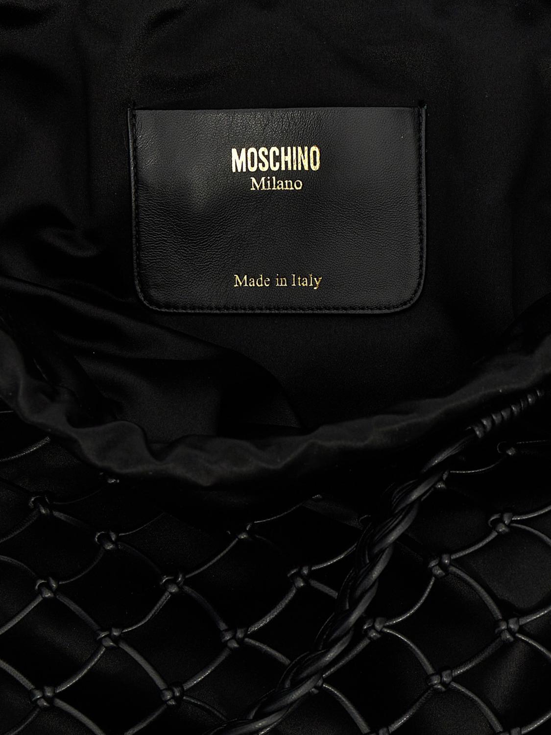 MOSCHINO COUTURE 手提包: 肩包 女士 Moschino Couture, 黑色 - Img 4