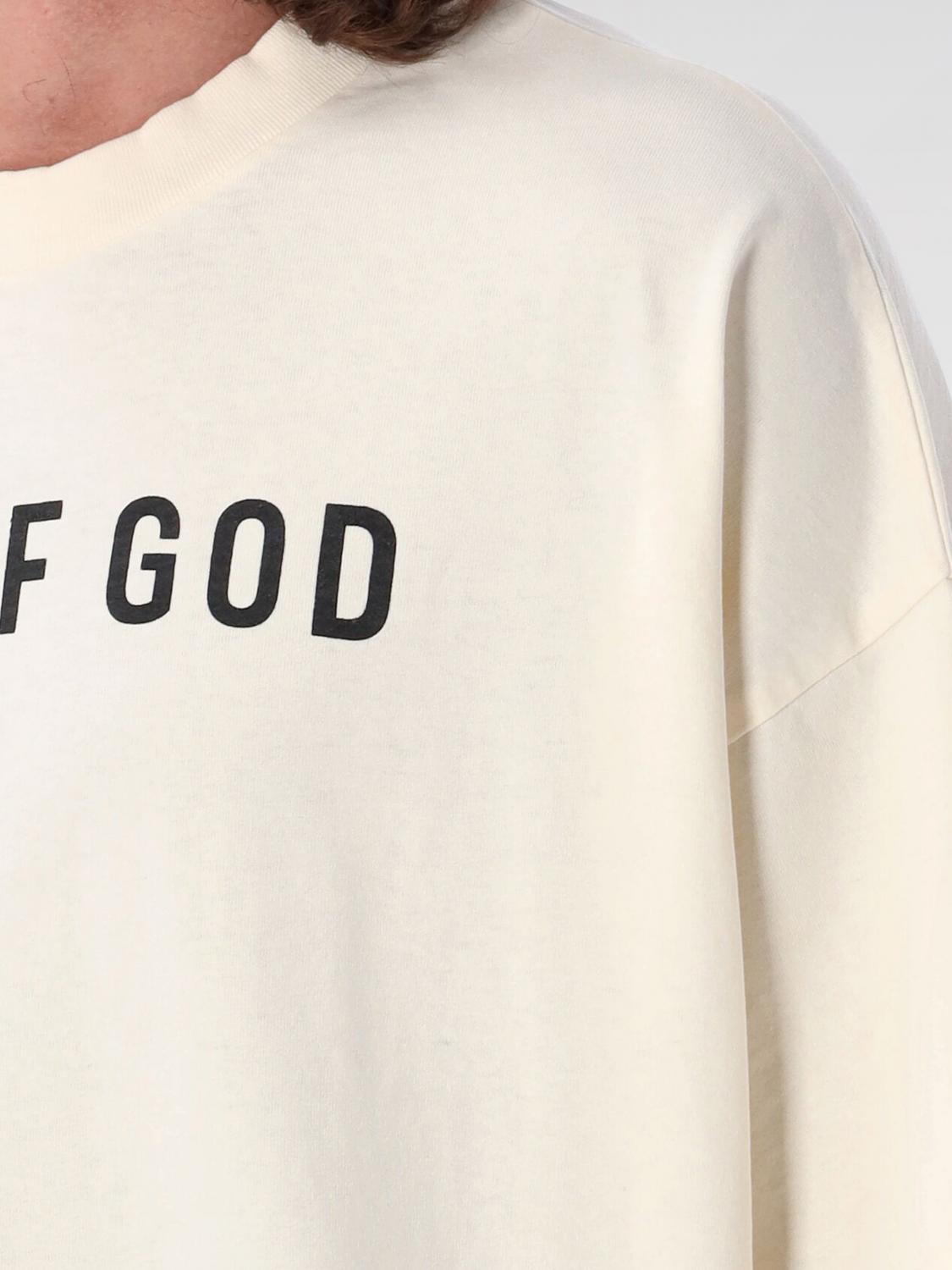 FEAR OF GOD 티셔츠: 티셔츠 남성 Fear Of God, 화이트 - Img 3