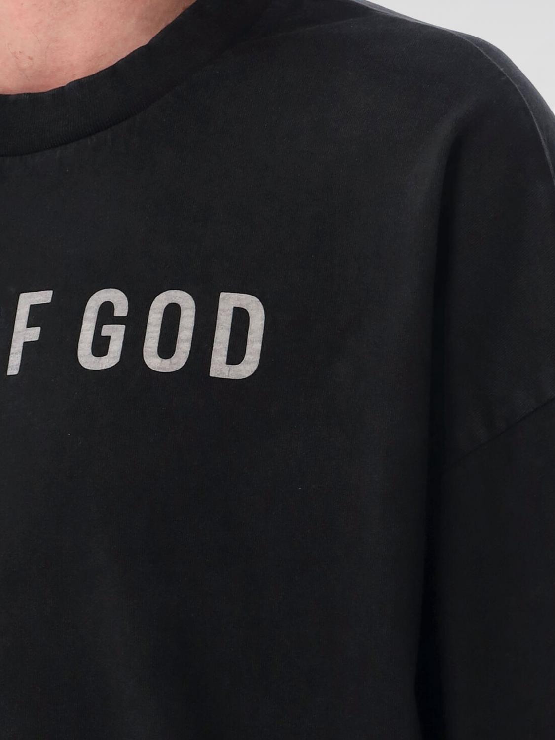 FEAR OF GOD T-SHIRT: T-shirt men Fear Of God, Black - Img 3