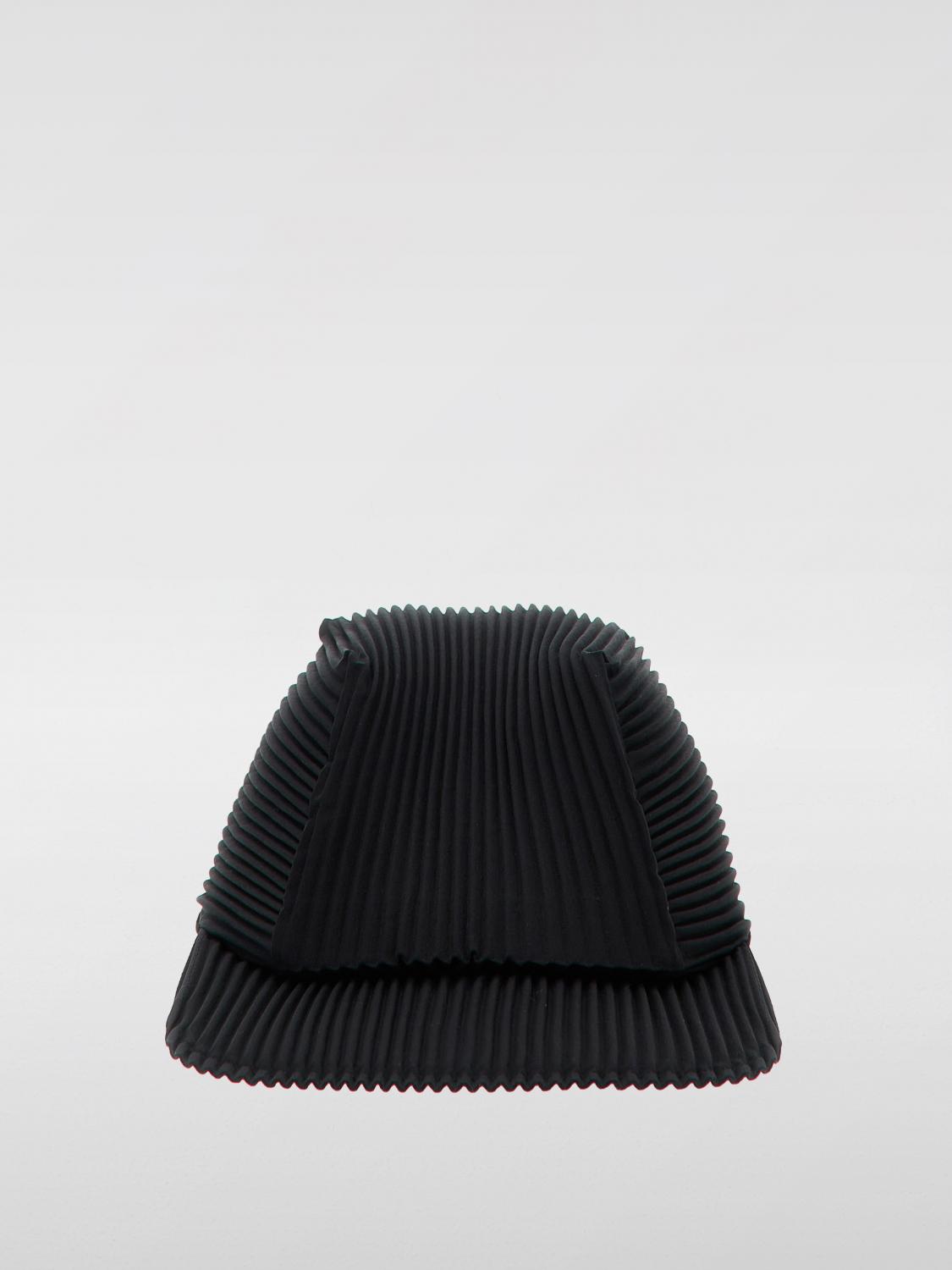 HOMME PLISSE' ISSEY MIYAKE HAT: Hat men Homme Plisse' Issey Miyake, Black - Img 1