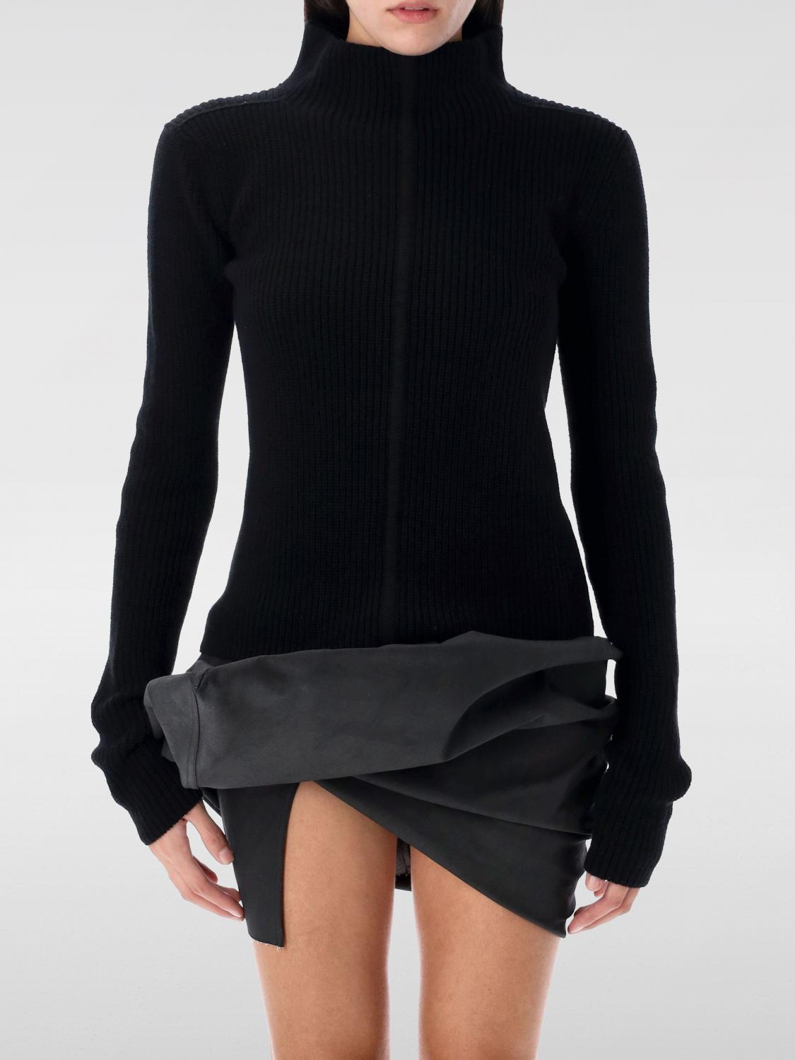 RICK OWENS CARDIGAN: Cardigan woman Rick Owens, Black - Img 1