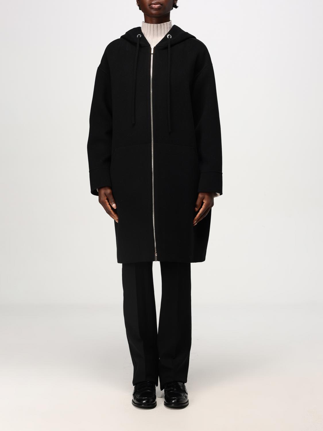 'S MAX MARA COAT: Coat woman 's Max Mara, Black - Img 1