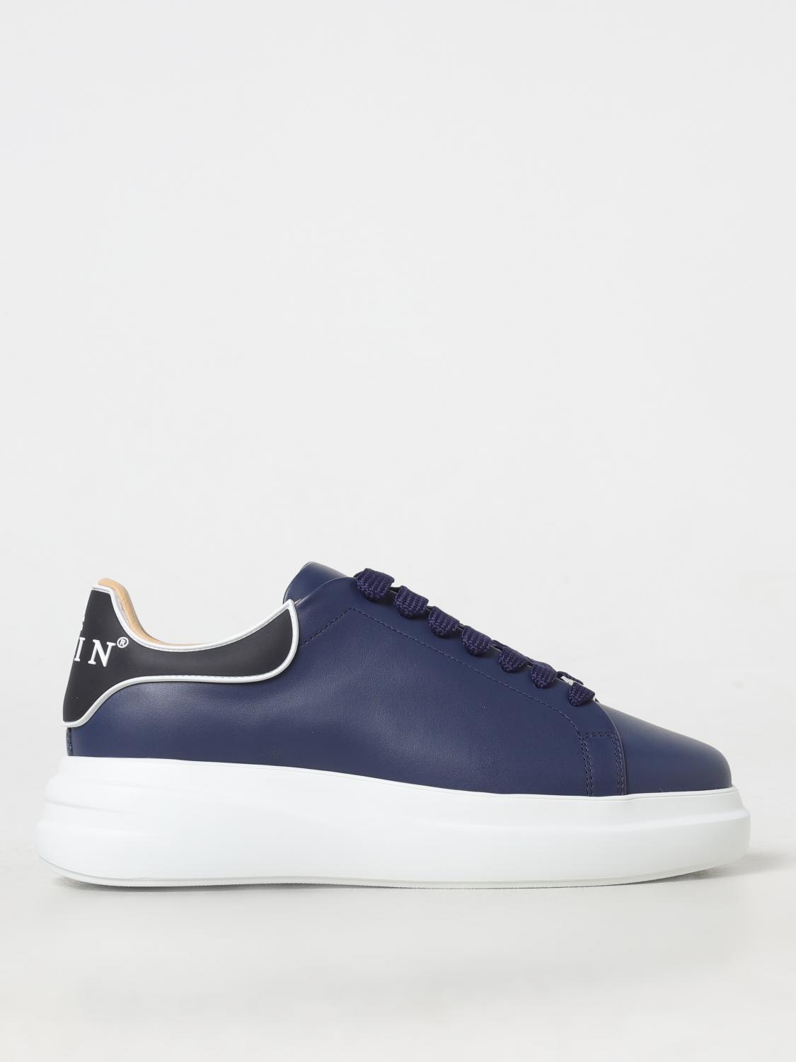 PHILIPP PLEIN SNEAKERS: Sneakers men Philipp Plein, Blue - Img 1