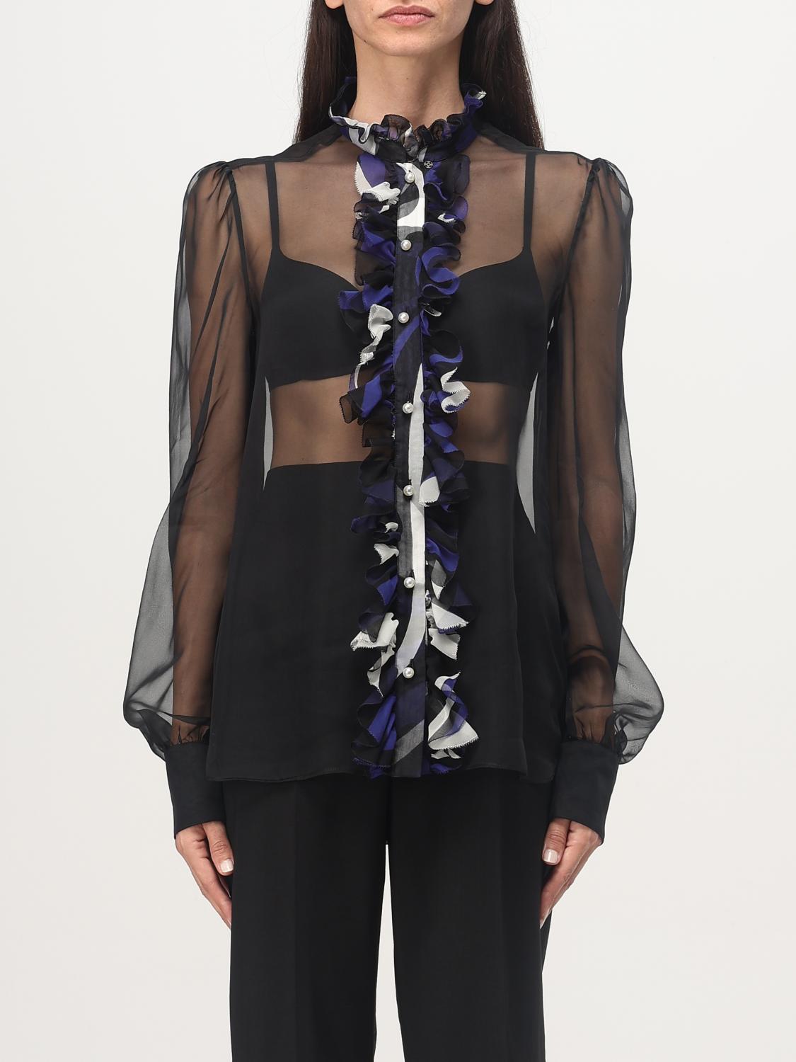 PUCCI SHIRT: Shirt woman Pucci, Black - Img 1