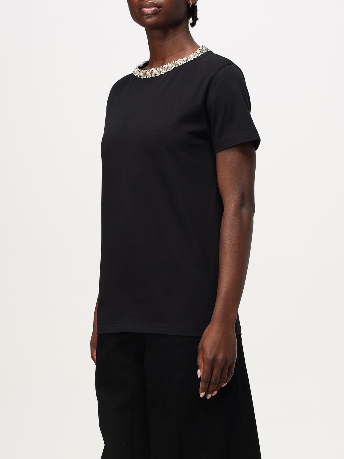 NINA RICCI T-SHIRT: T-shirt woman Nina Ricci, Black - Img 4