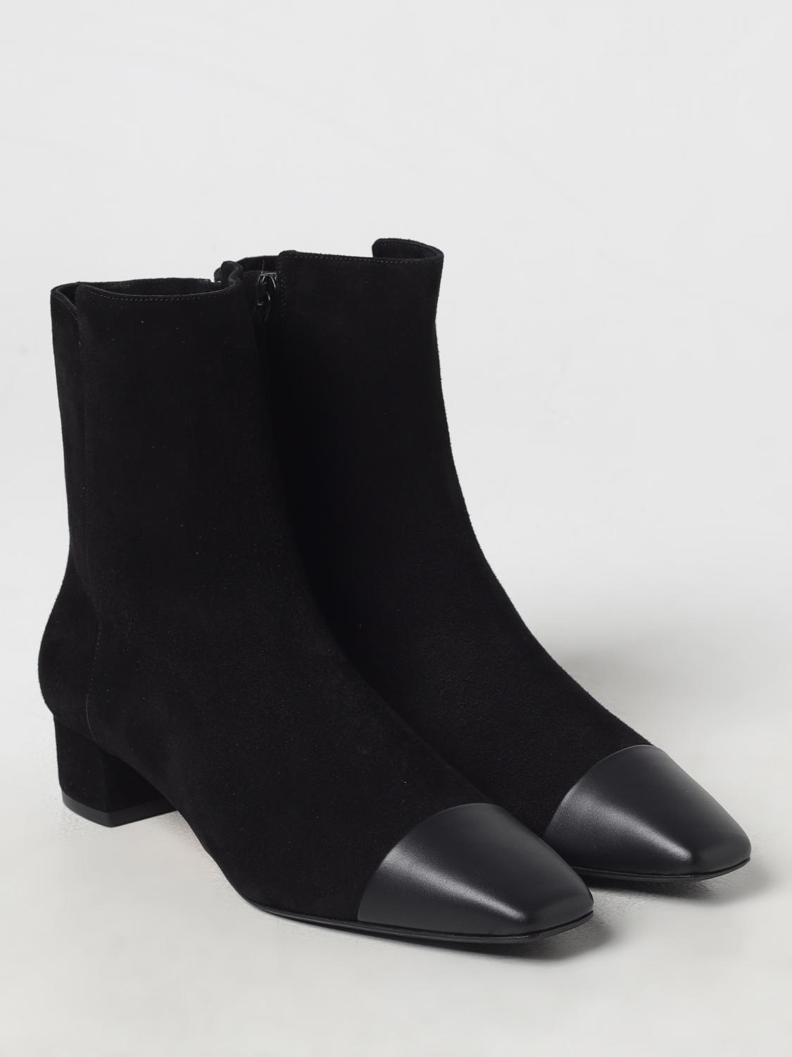 AQUAZZURA FLAT ANKLE BOOTS: Flat ankle boots woman Aquazzura, Black - Img 2