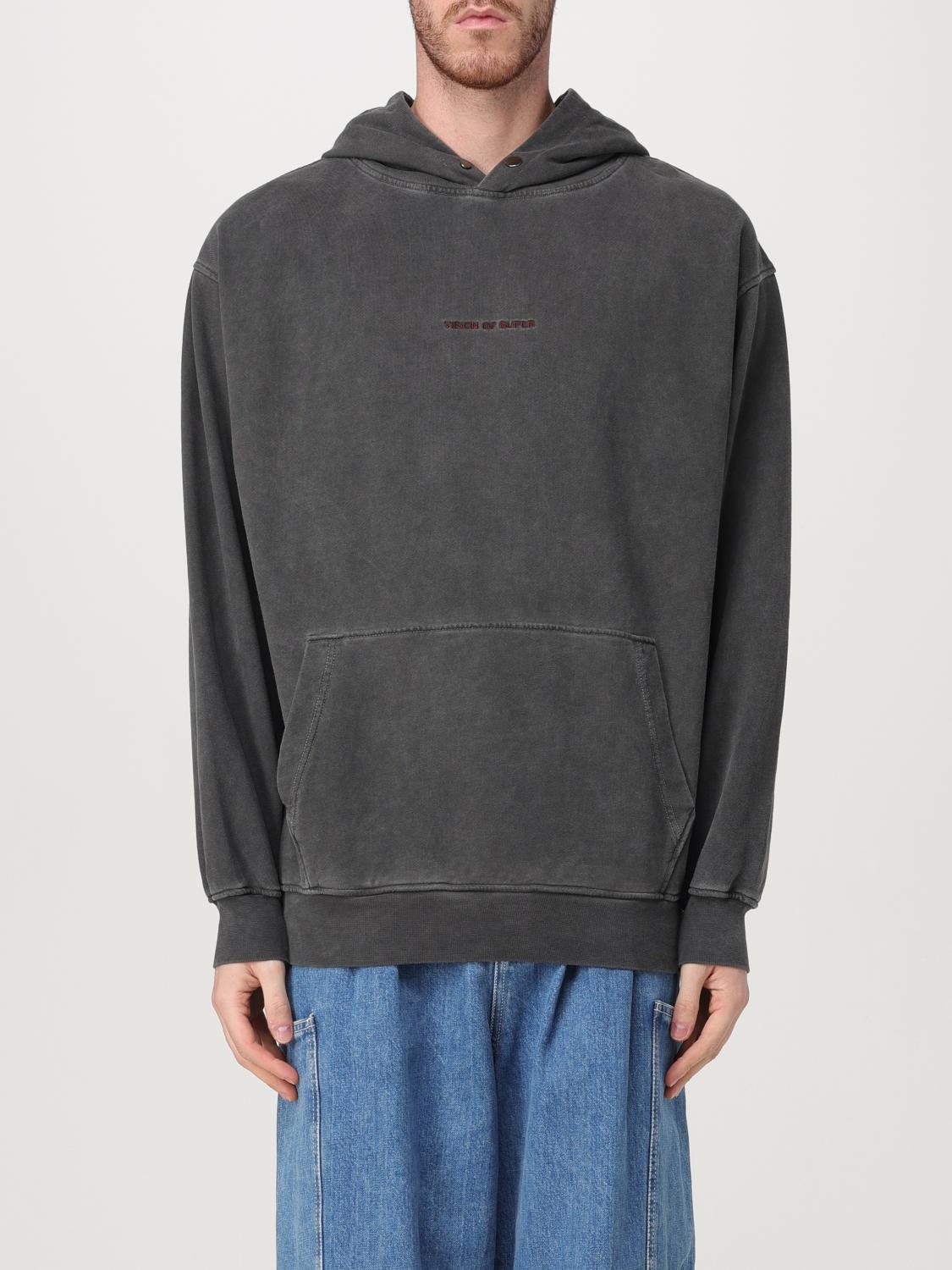 VISION OF SUPER SWEATSHIRT: Sweatshirt homme Vision Of Super, Gris - Img 1