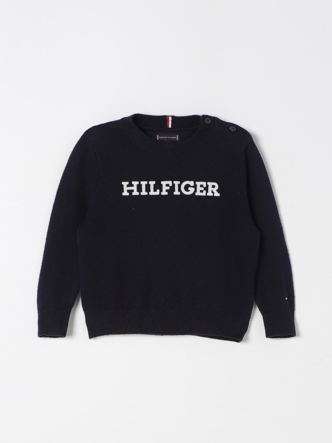 TOMMY HILFIGER SWEATER: Sweater kids Tommy Hilfiger, Blue - Img 1