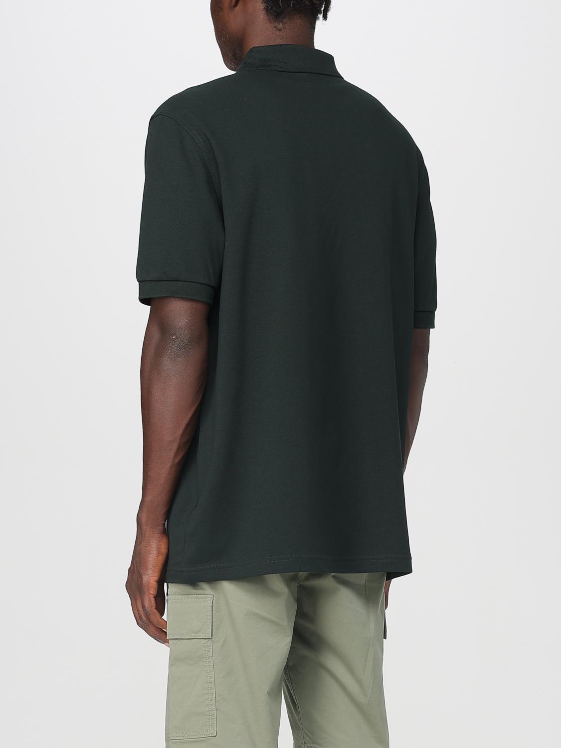 FRED PERRY POLO: Polo in cotone con logo Fred Perry, Muschio - Img 2