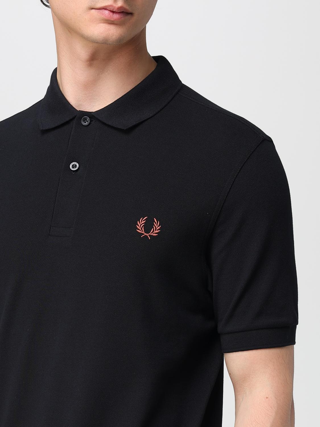 FRED PERRY POLO: Polo de algodón con logo Fred Perry, Negro 1 - Img 3