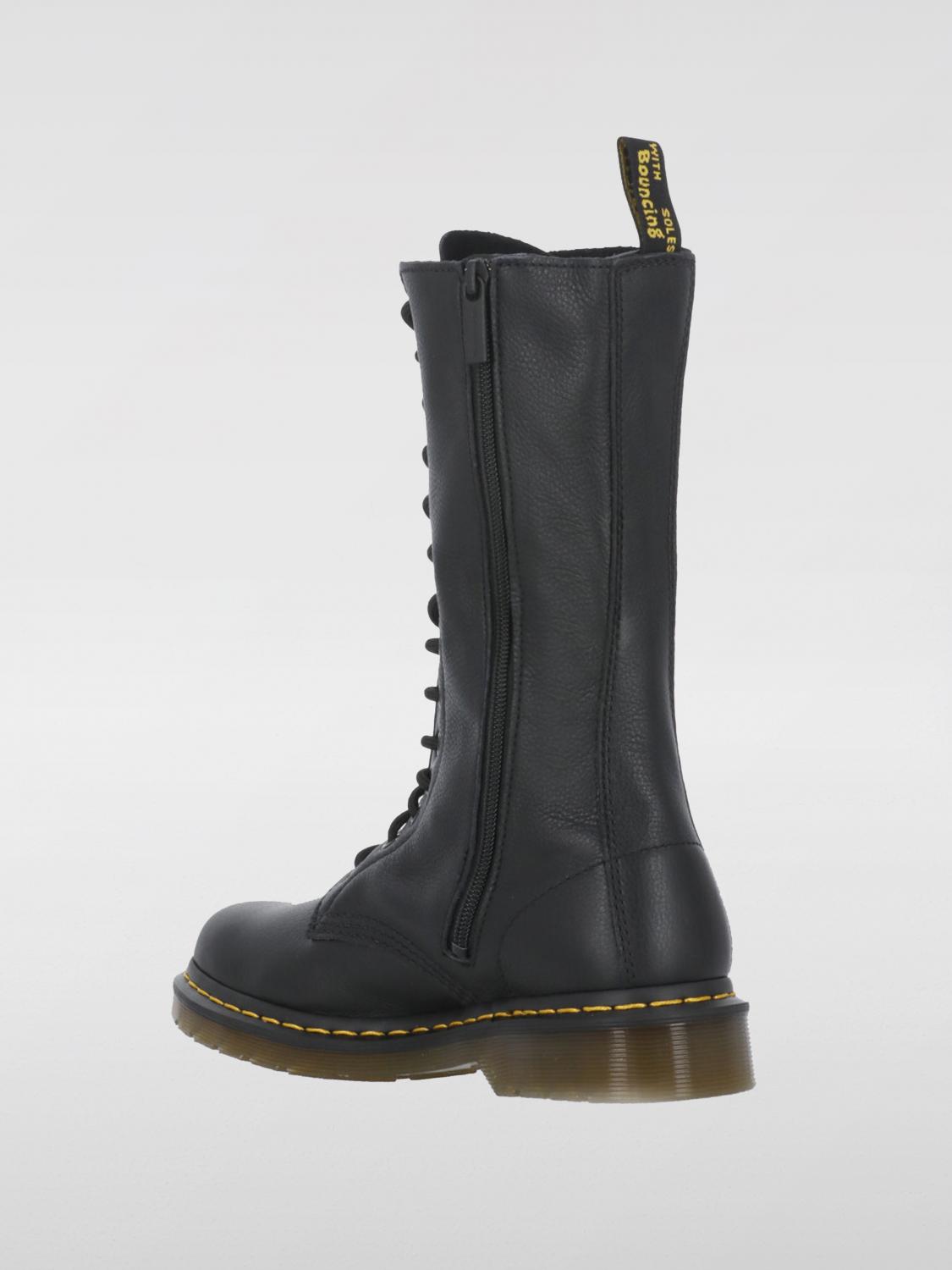 DR. MARTENS STIVALI: Stivale 1B99 Dr. Martens in pelle a grana naturale, Nero - Img 3