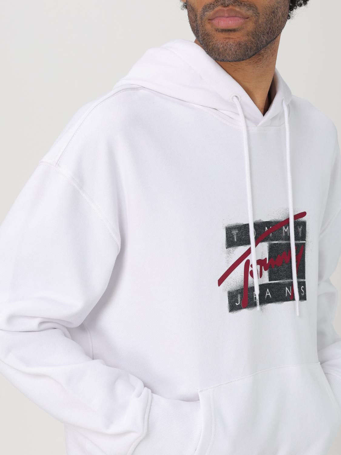 TOMMY JEANS SWEATSHIRT: Sweatshirt men Tommy Jeans, White - Img 3