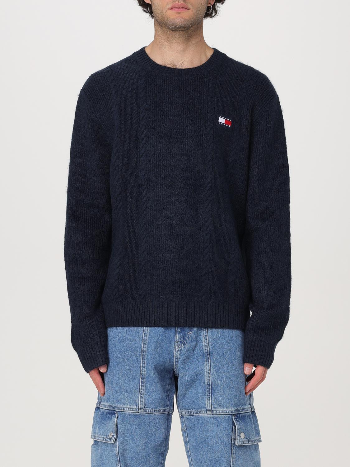 TOMMY JEANS PULL: Pull homme Tommy Jeans, Bleu - Img 1