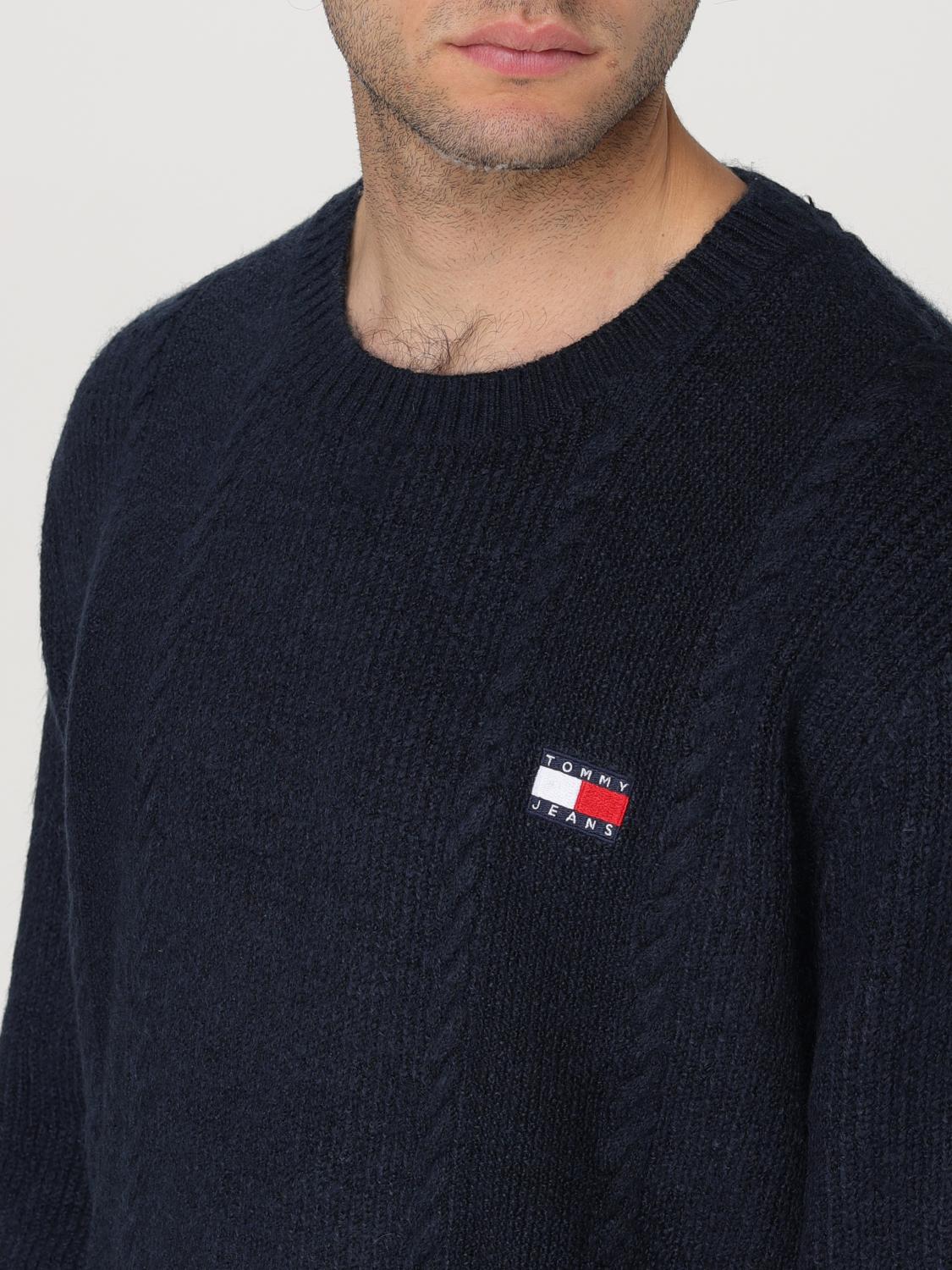 TOMMY JEANS PULL: Pull homme Tommy Jeans, Bleu - Img 3