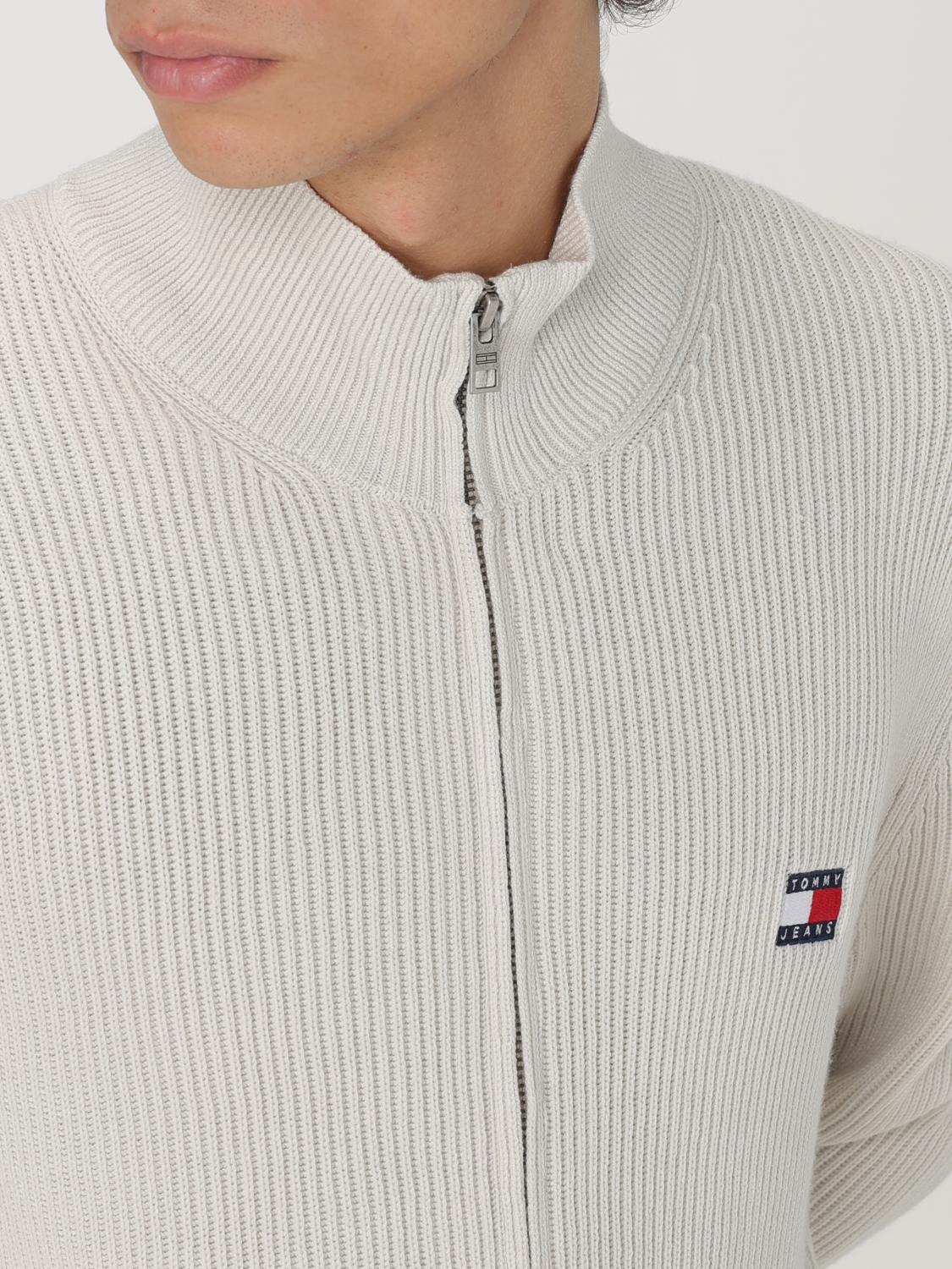 TOMMY JEANS CARDIGAN: Pull homme Tommy Jeans, Beige - Img 4