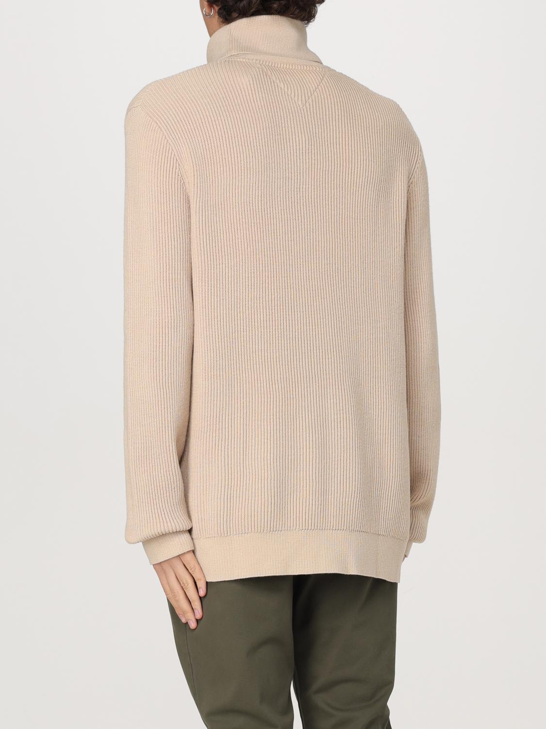 TOMMY JEANS PULL: Pull homme Tommy Jeans, Beige - Img 2