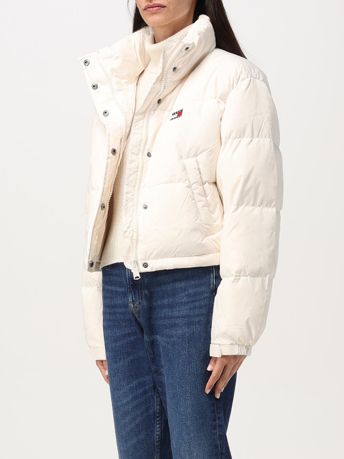 TOMMY JEANS JACKET: Jacket woman Tommy Jeans, Ivory - Img 3