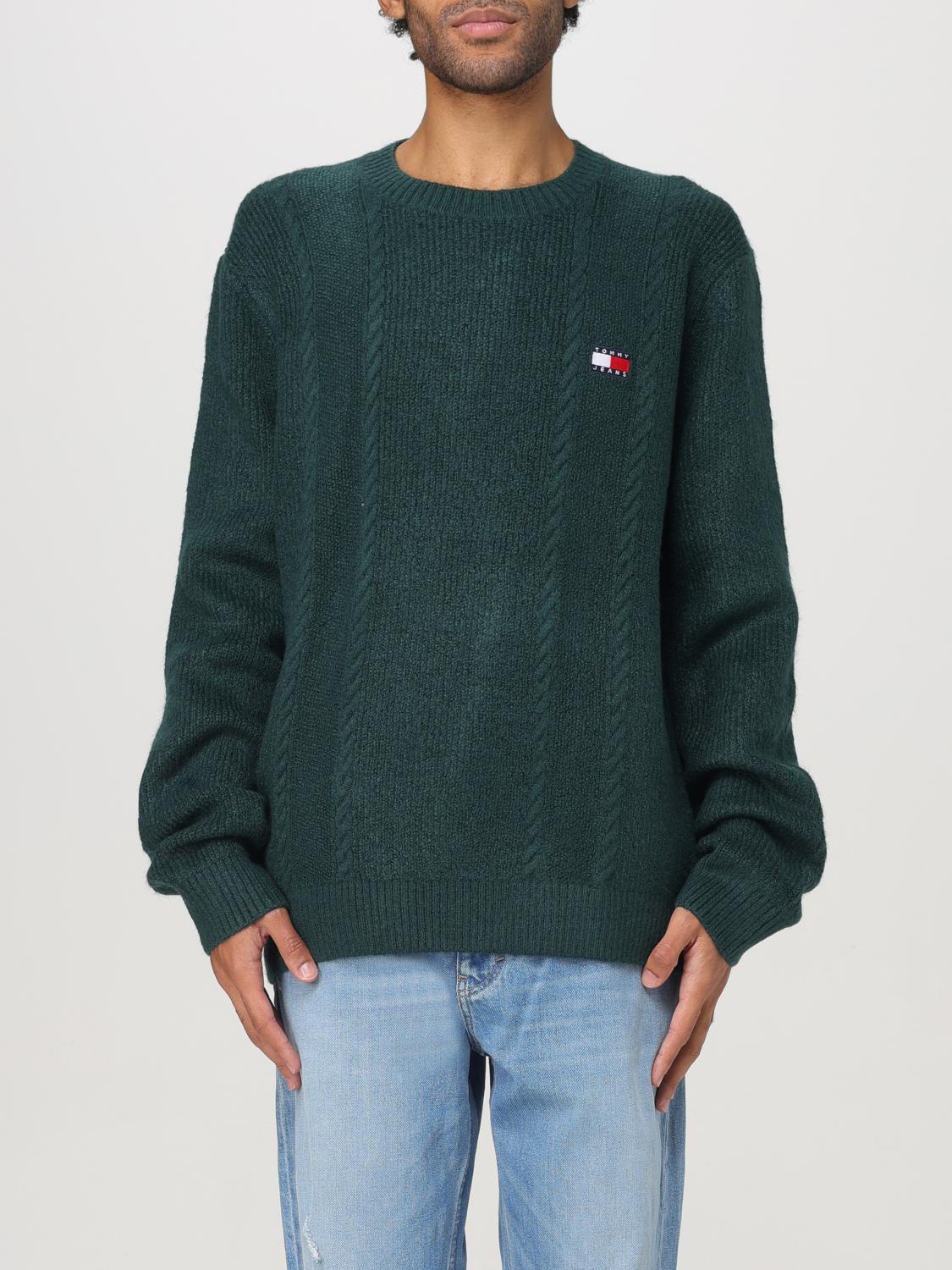 TOMMY HILFIGER SWEATER: Sweater men Tommy Hilfiger, Green - Img 1