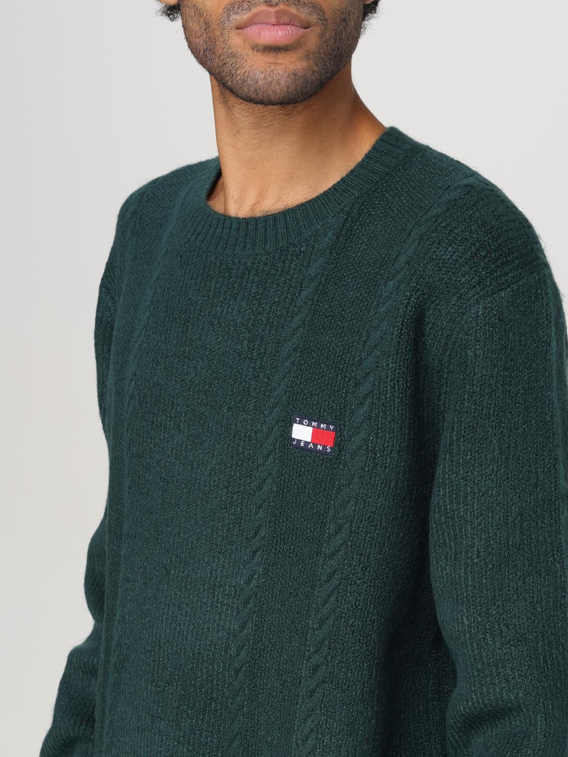 TOMMY HILFIGER SWEATER: Sweater men Tommy Hilfiger, Green - Img 3