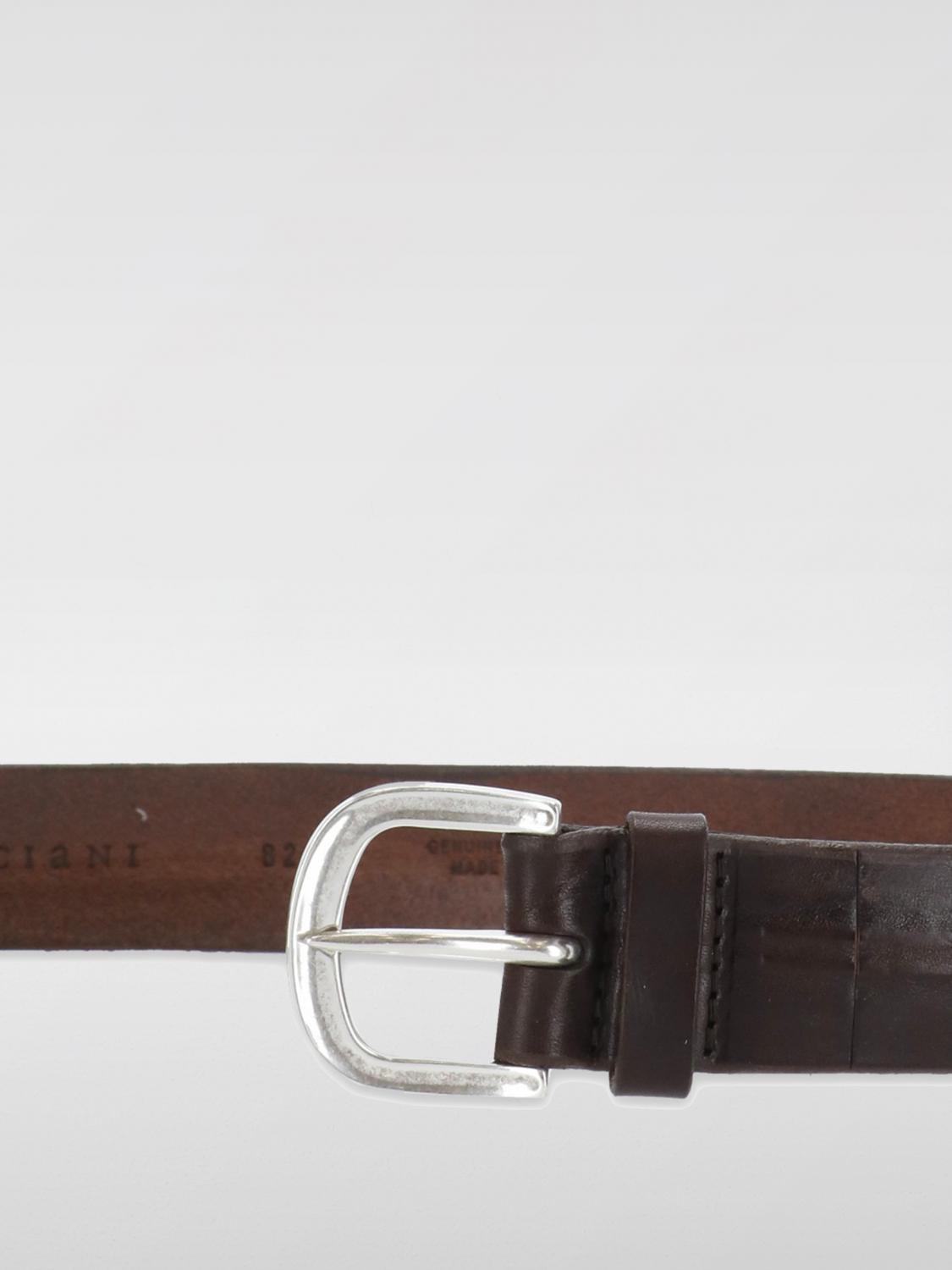 ORCIANI BELT: Belt men Orciani, Brown - Img 2