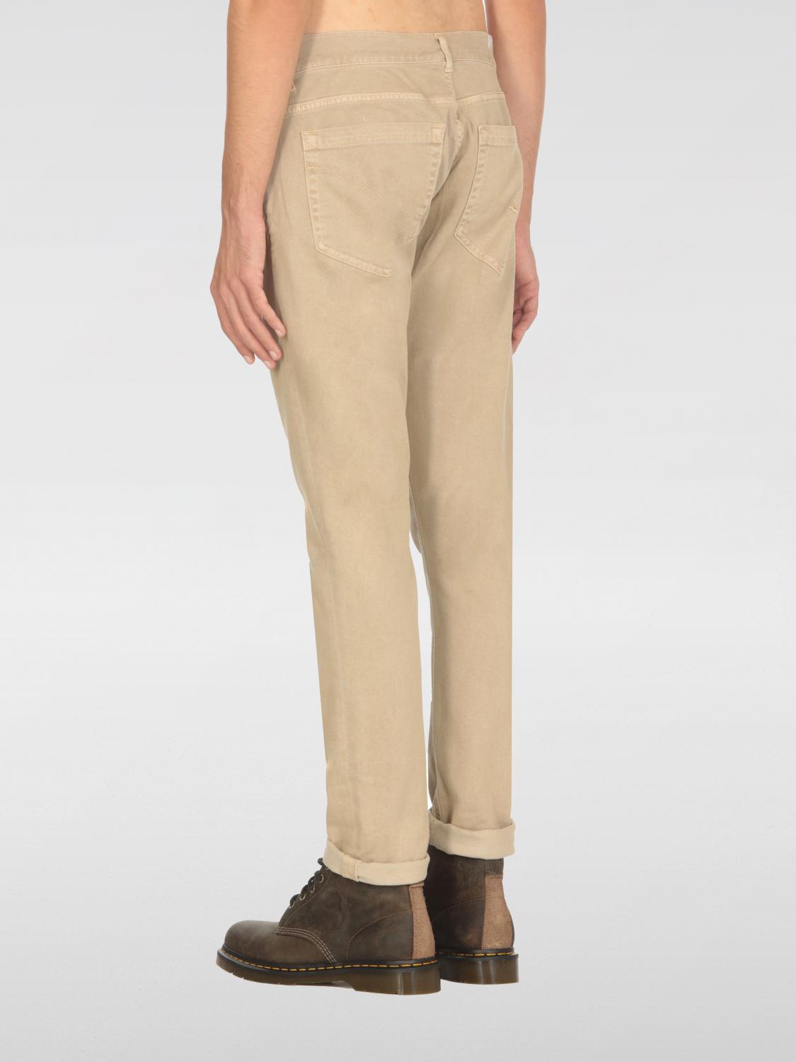 DONDUP JEANS: Jeans Dondup in cotone , Beige - Img 2