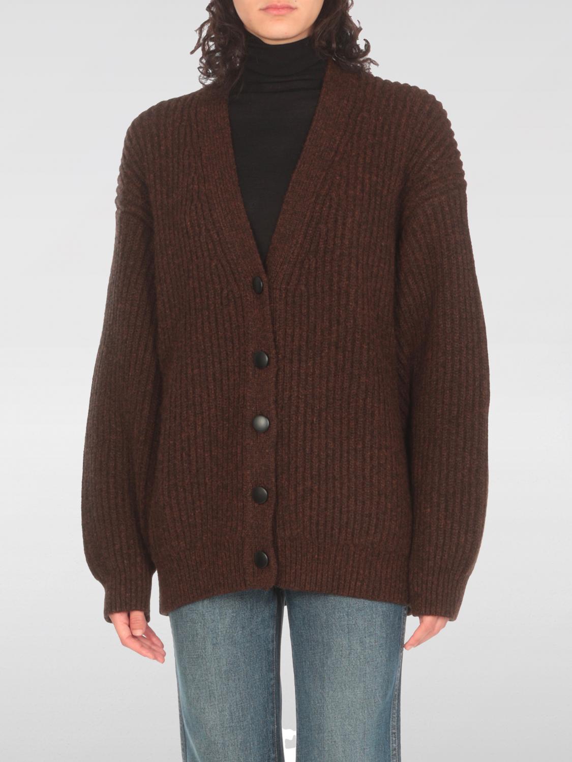 KHAITE CARDIGAN: Cardigan femme Khaite, Marron - Img 1