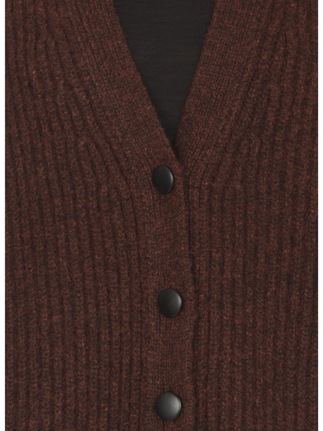 KHAITE CARDIGAN: Cardigan femme Khaite, Marron - Img 4