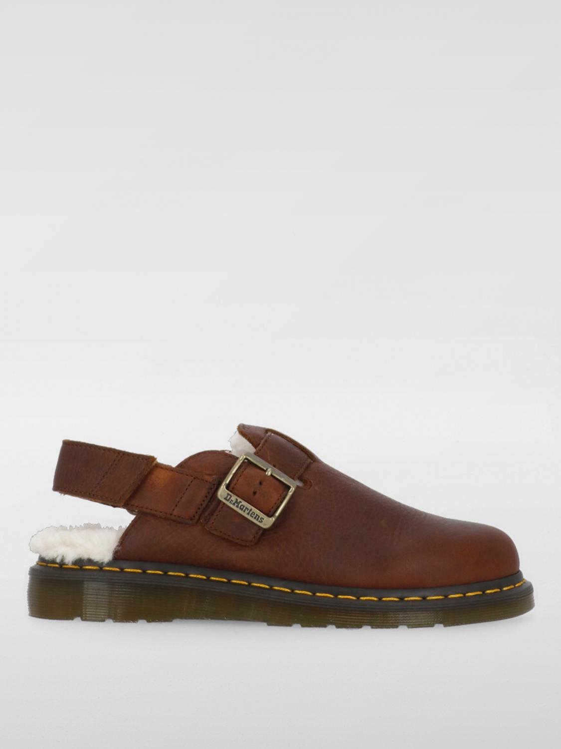 DR. MARTENS SCARPE BASSE: Sabot Jorge II Dr. Martens in pelle , Marrone - Img 1