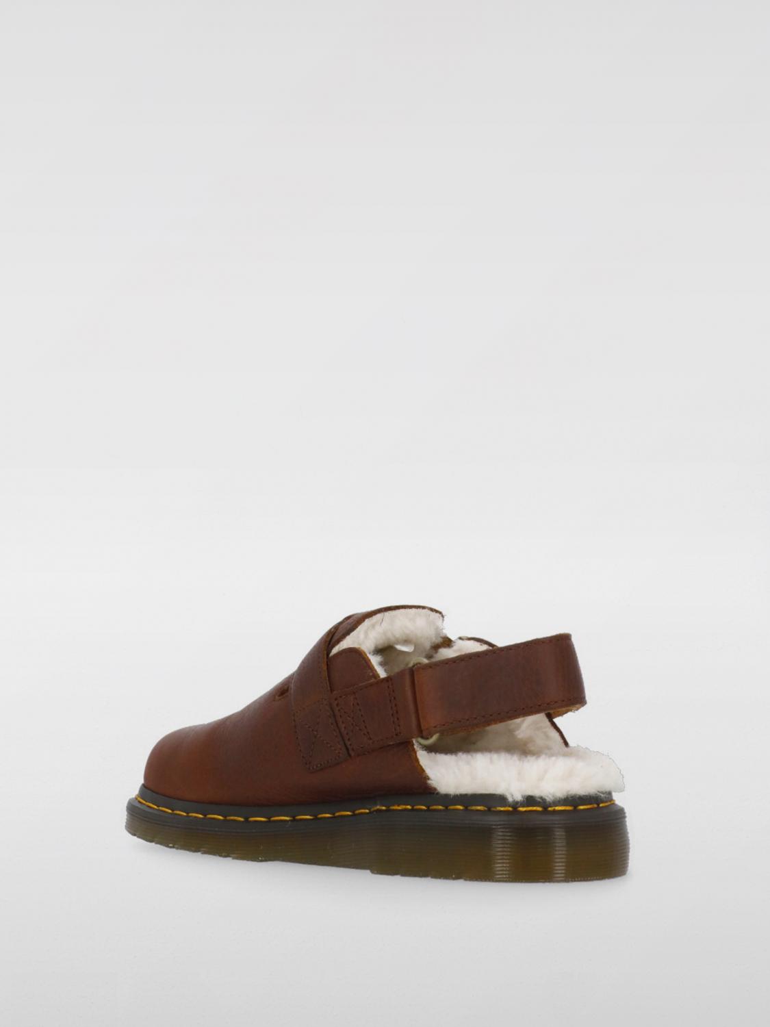 DR. MARTENS SCARPE BASSE: Sabot Jorge II Dr. Martens in pelle , Marrone - Img 3