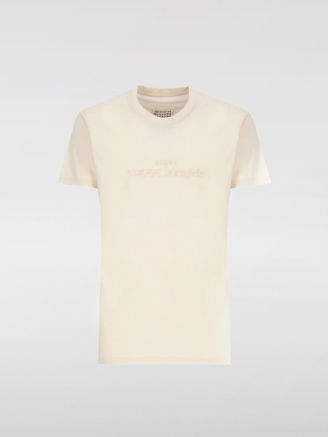 MAISON MARGIELA T-SHIRT: T-shirt men Maison Margiela, Beige - Img 5