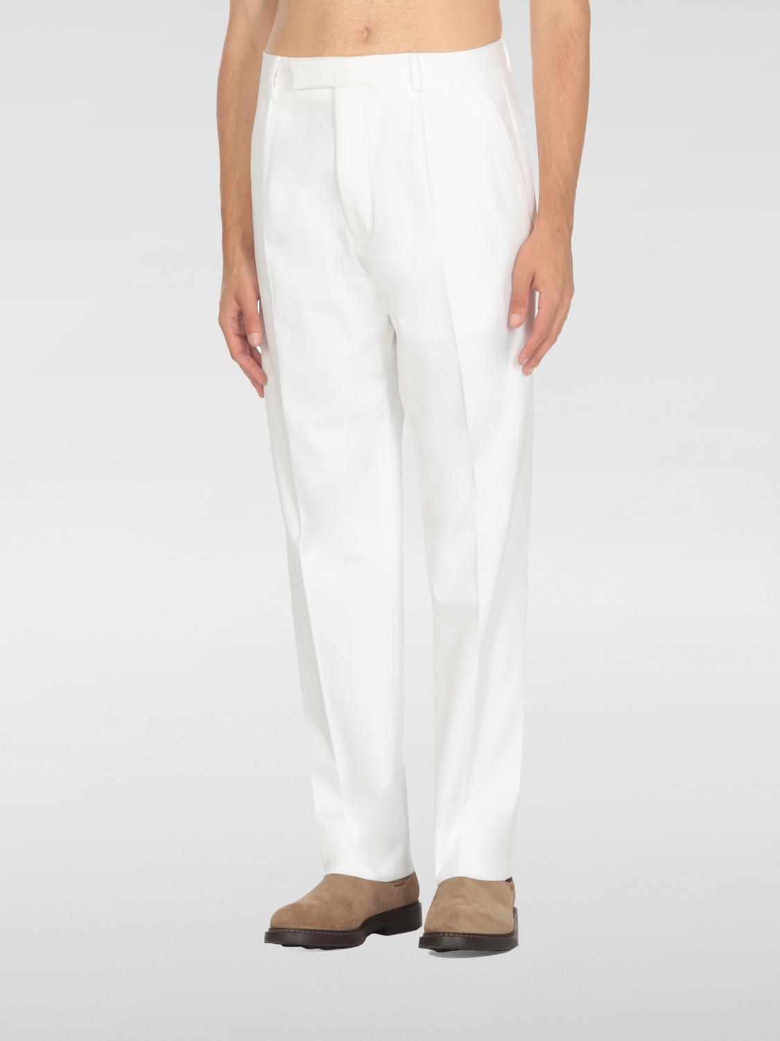 ZEGNA PANTS: Pants men Zegna, White - Img 1