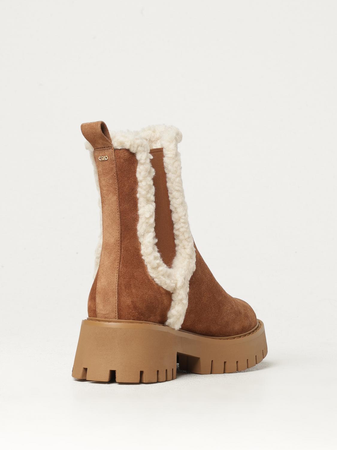 MICHAEL KORS 부츠: 플랫 부츠 여성 Michael Kors, 브라운 - Img 3