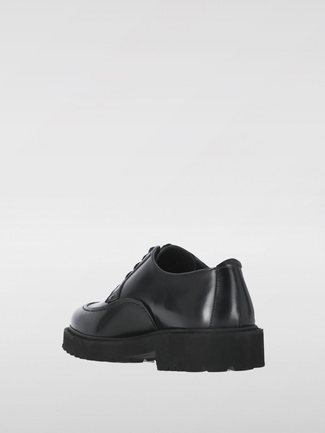 DOUCAL'S SCARPE STRINGATE: Derby Doucal's in pelle , Nero - Img 3