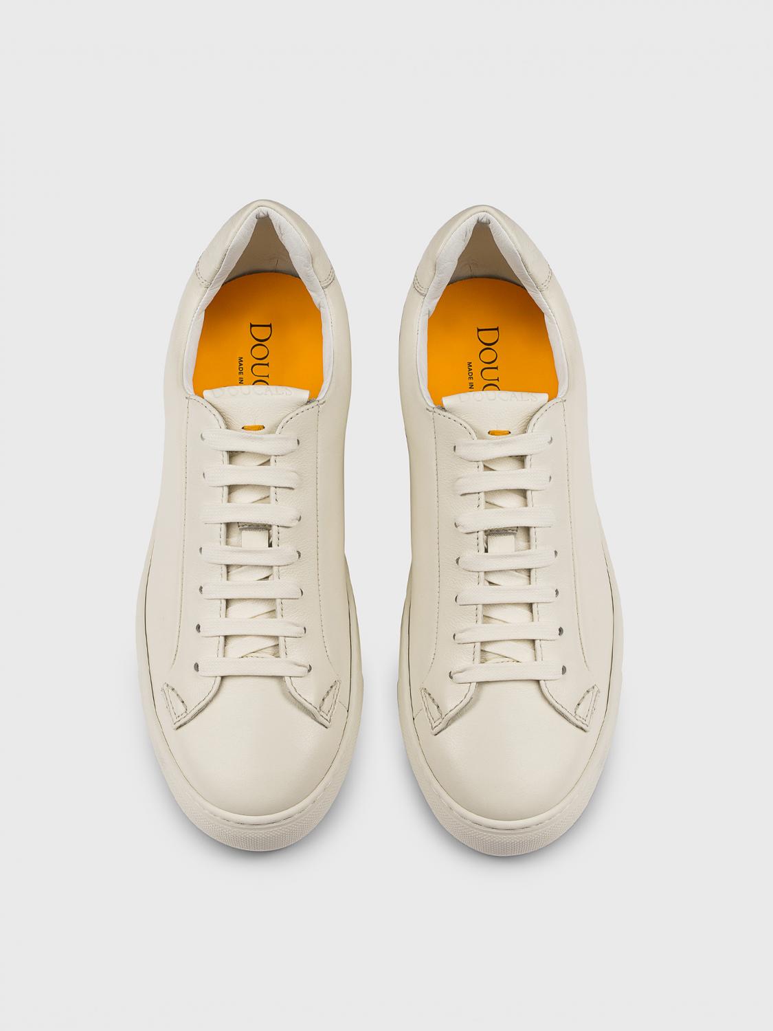 DOUCAL'S SNEAKERS: Sneakers men Doucal's, Yellow Cream - Img 3