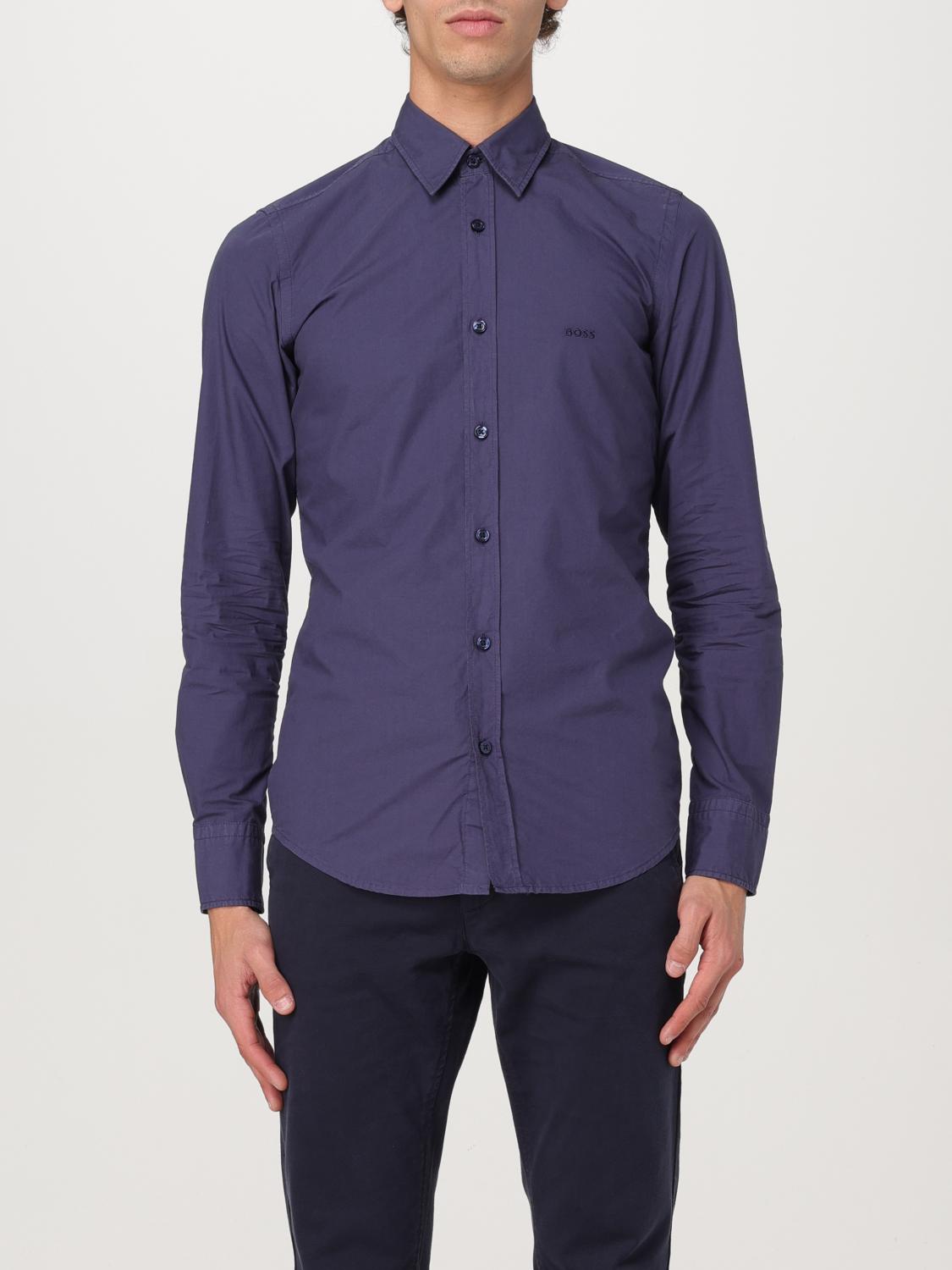 BOSS SHIRT: Shirt men Boss, Blue - Img 1