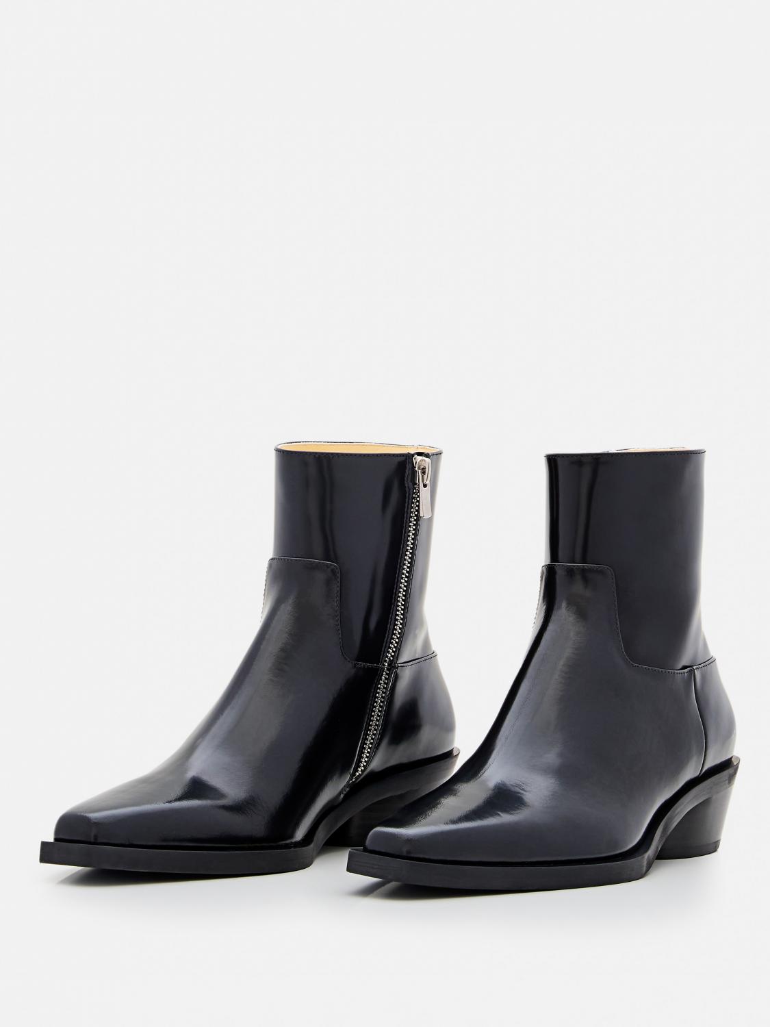 PROENZA SCHOULER FLACHE STIEFELETTEN: Flache stiefeletten damen Proenza Schouler, Schwarz - Img 2