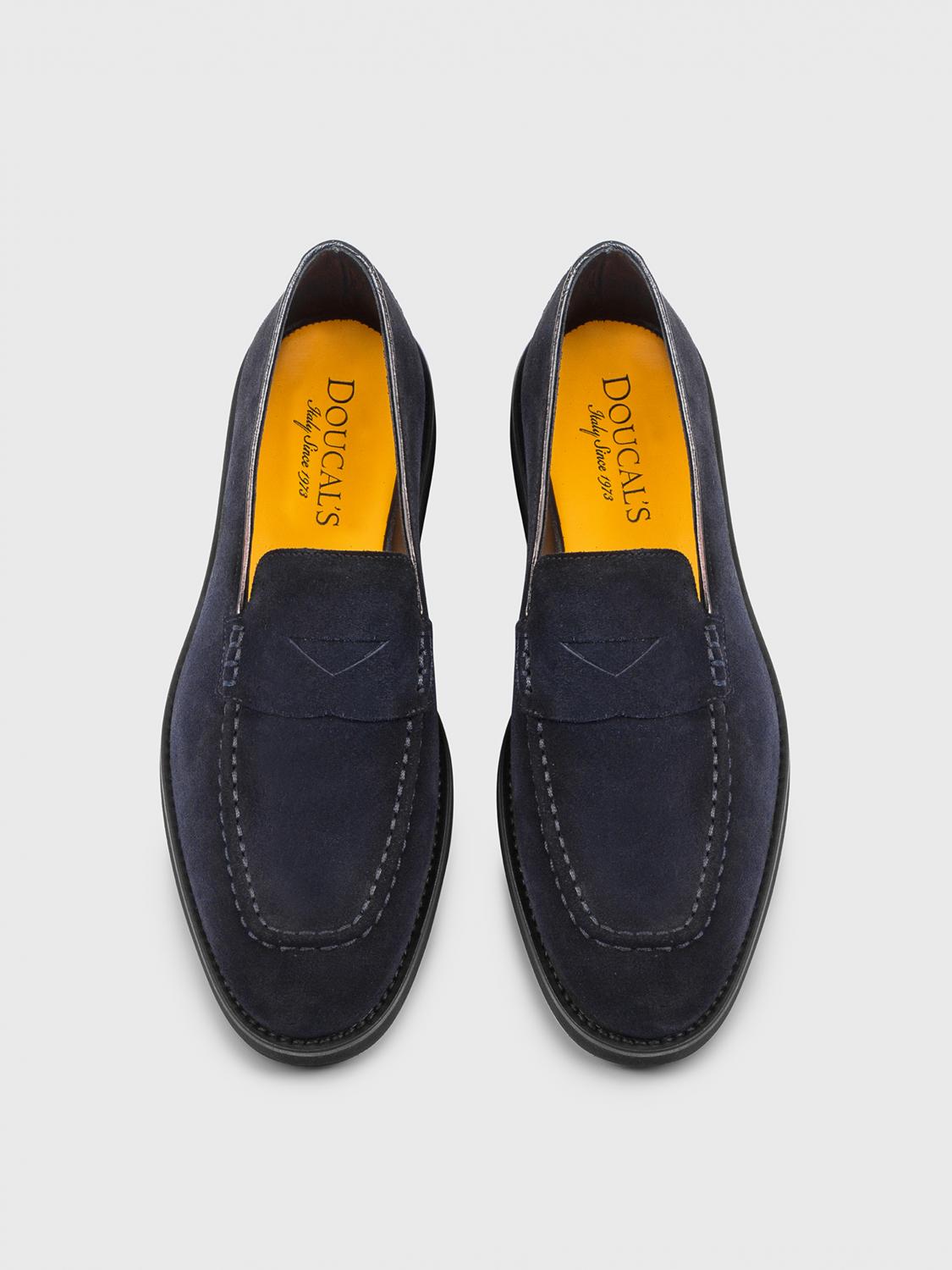 DOUCAL'S LOAFERS: Loafers men Doucal's, Blue - Img 3