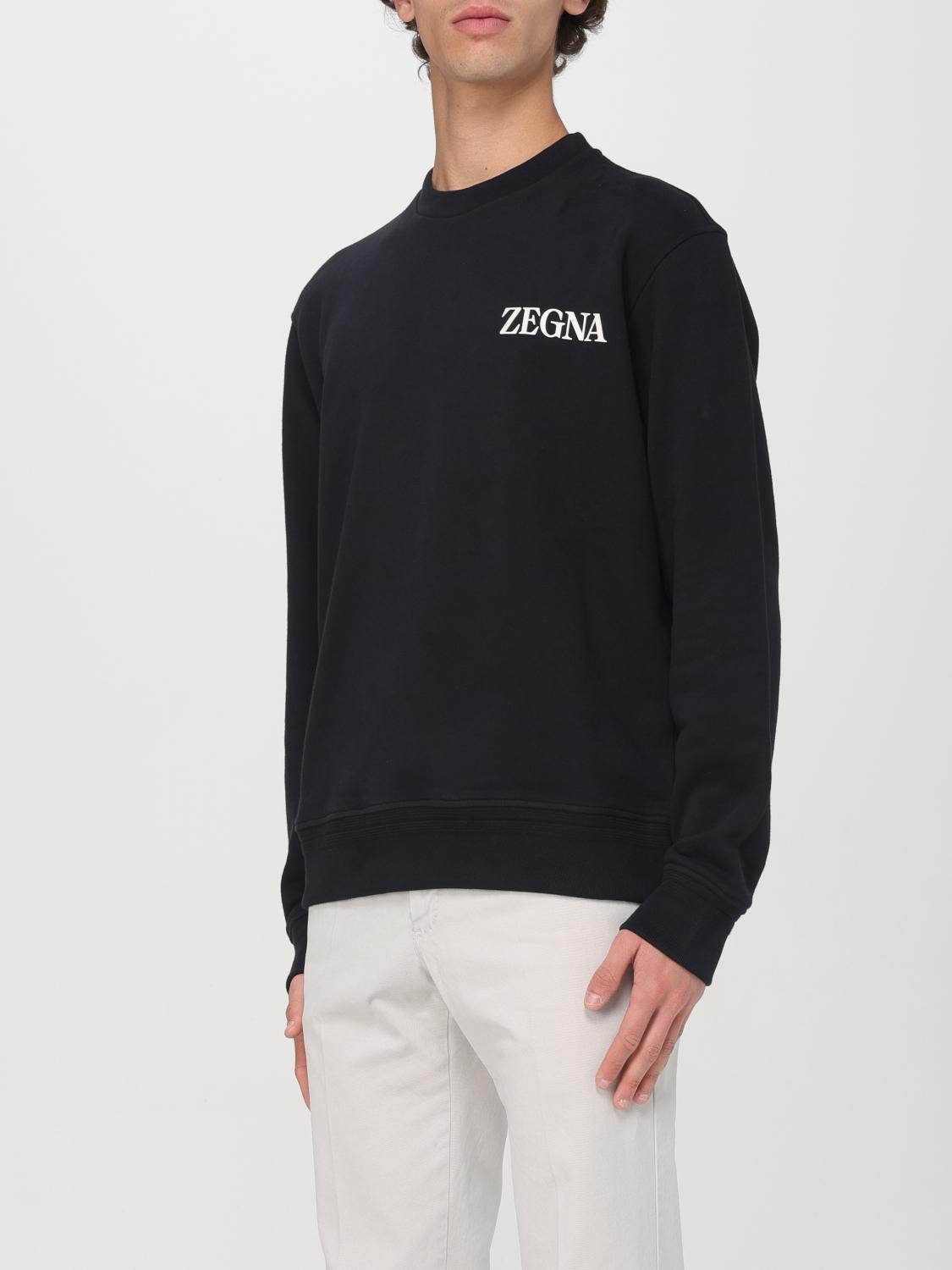 ZEGNA SWEATSHIRT: Sweatshirt men Zegna, Black - Img 3