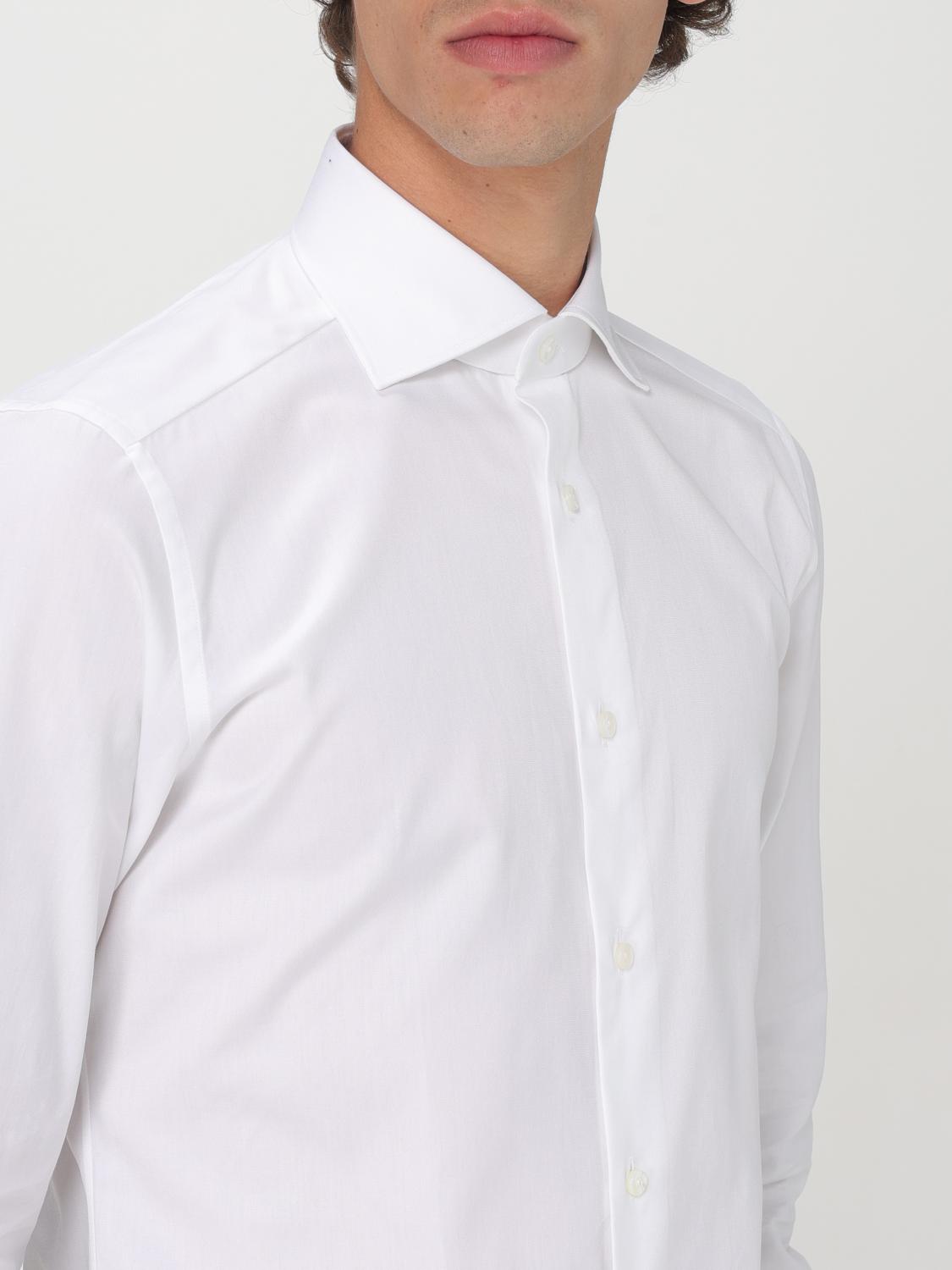 ZEGNA SHIRT: Shirt men Zegna, White - Img 4