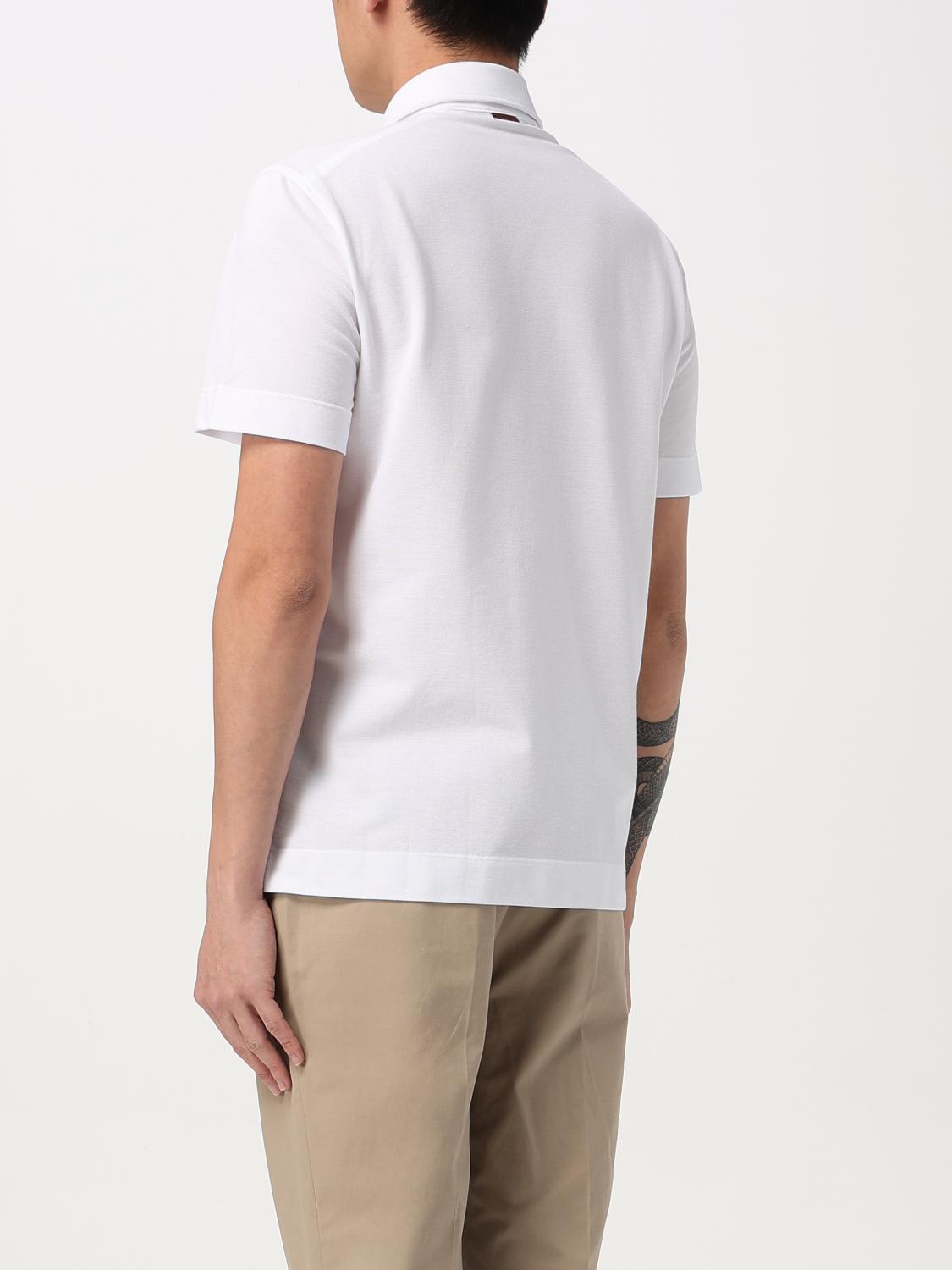 ZEGNA POLO SHIRT: Polo shirt men Zegna, White - Img 2