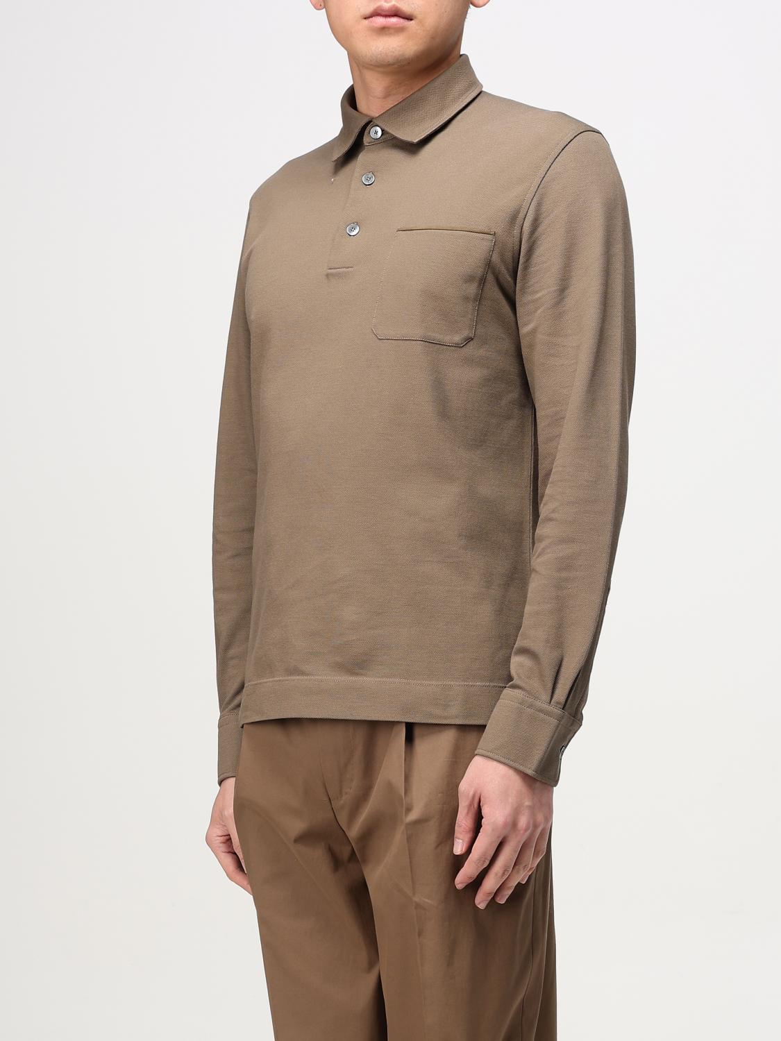 ZEGNA POLO: Polo homme Zegna, Beige - Img 4