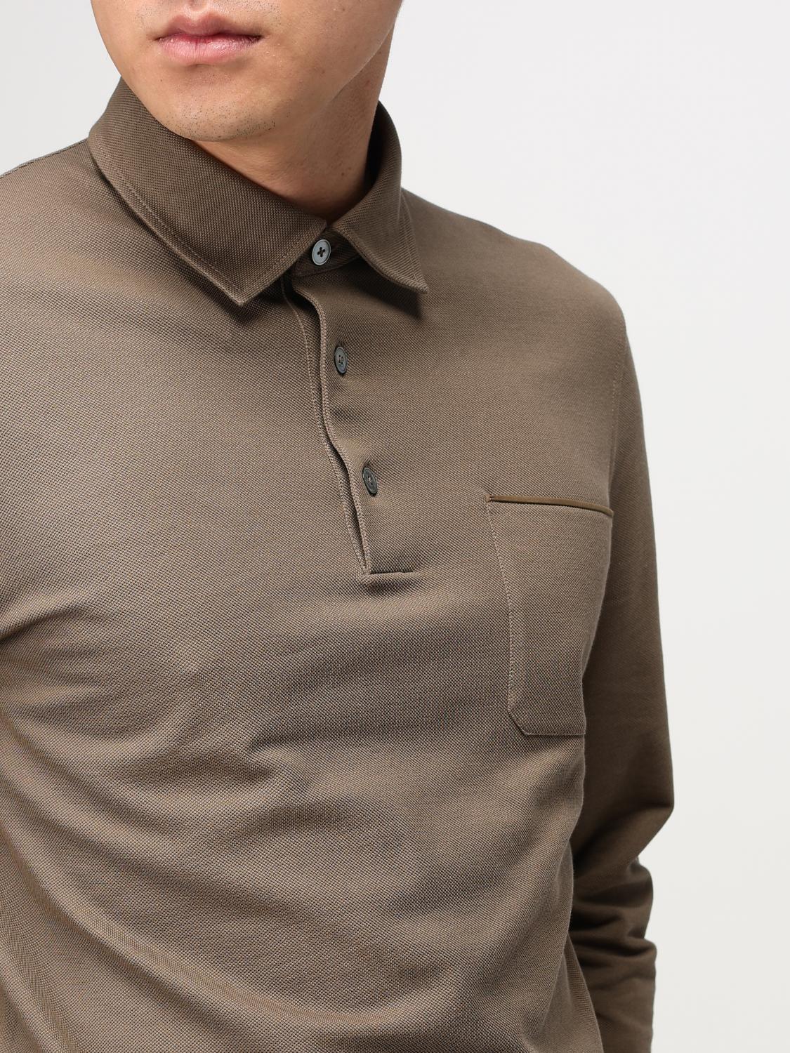 ZEGNA POLO: Polo homme Zegna, Beige - Img 5