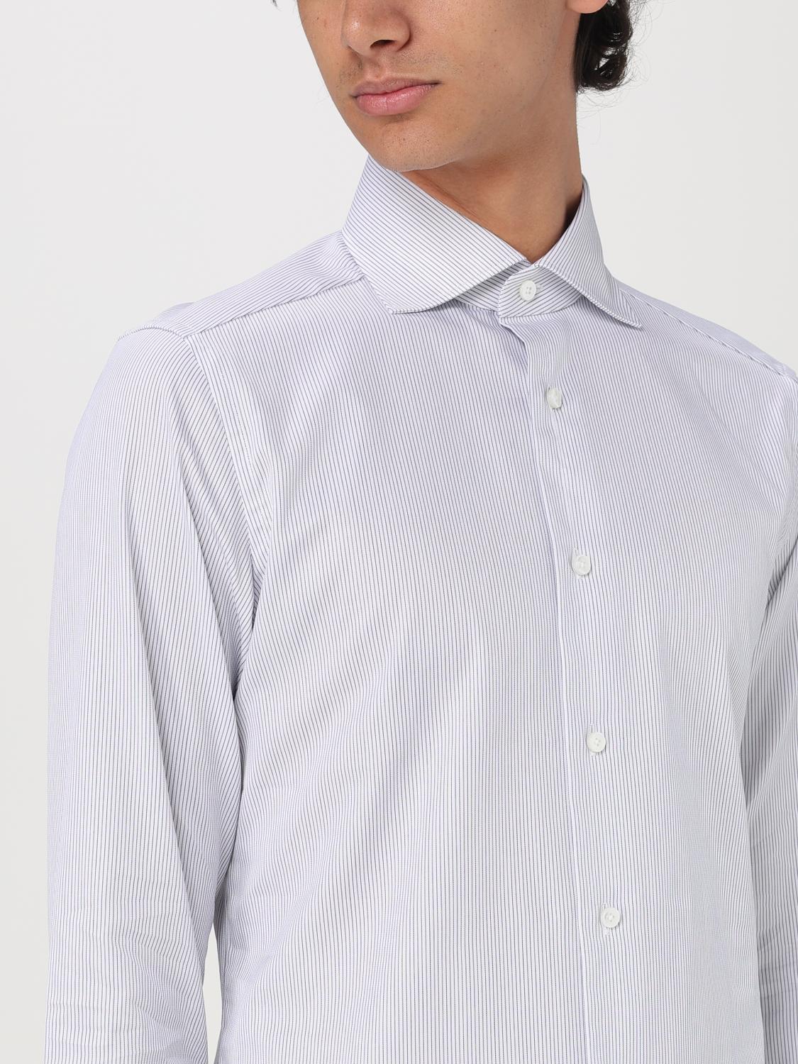 ZEGNA SHIRT: Shirt men Zegna, White - Img 4