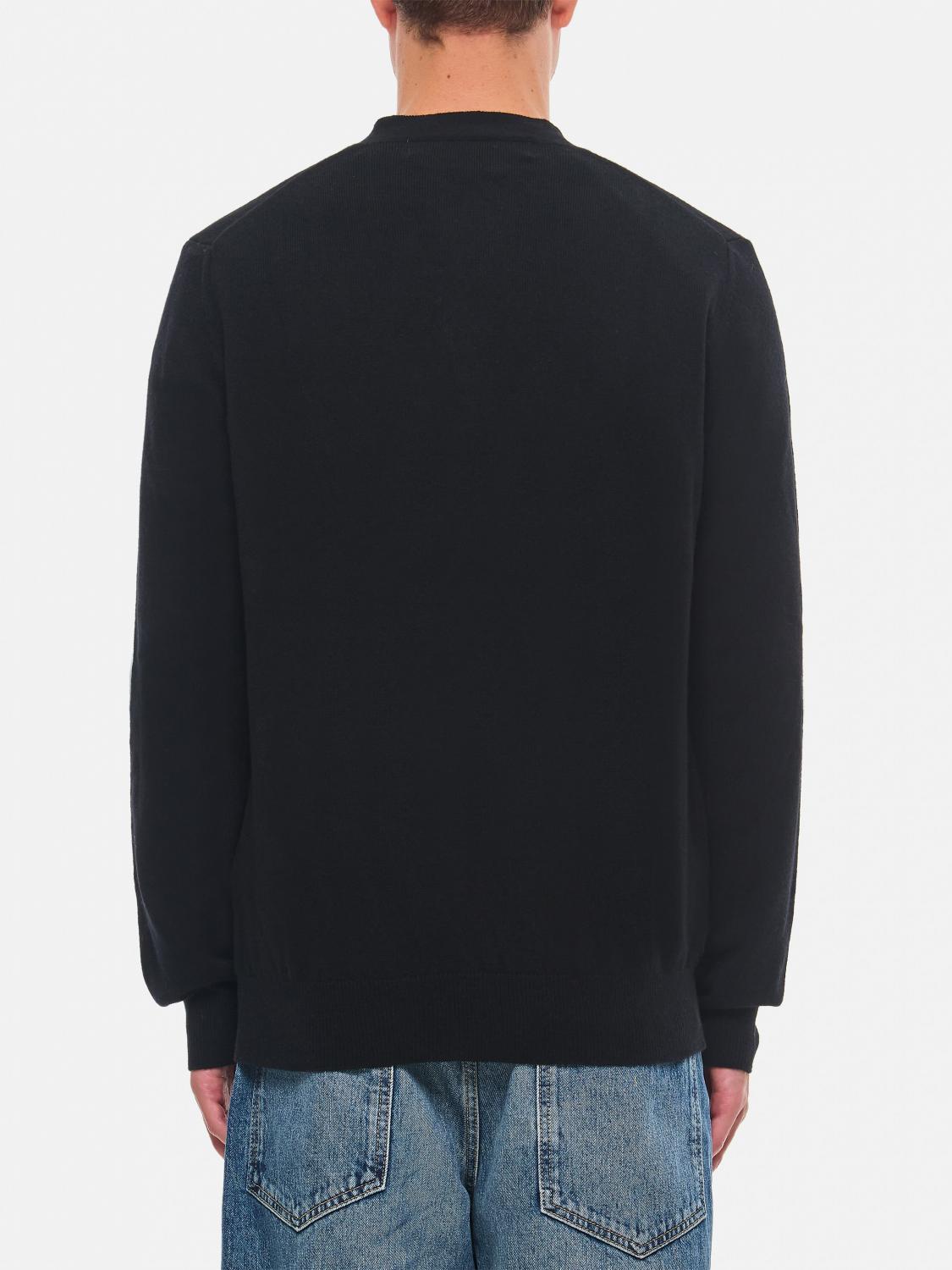 COMME DES GARÇON PLAY CARDIGAN: Sweater men Comme Des GarÇon Play, Black - Img 3