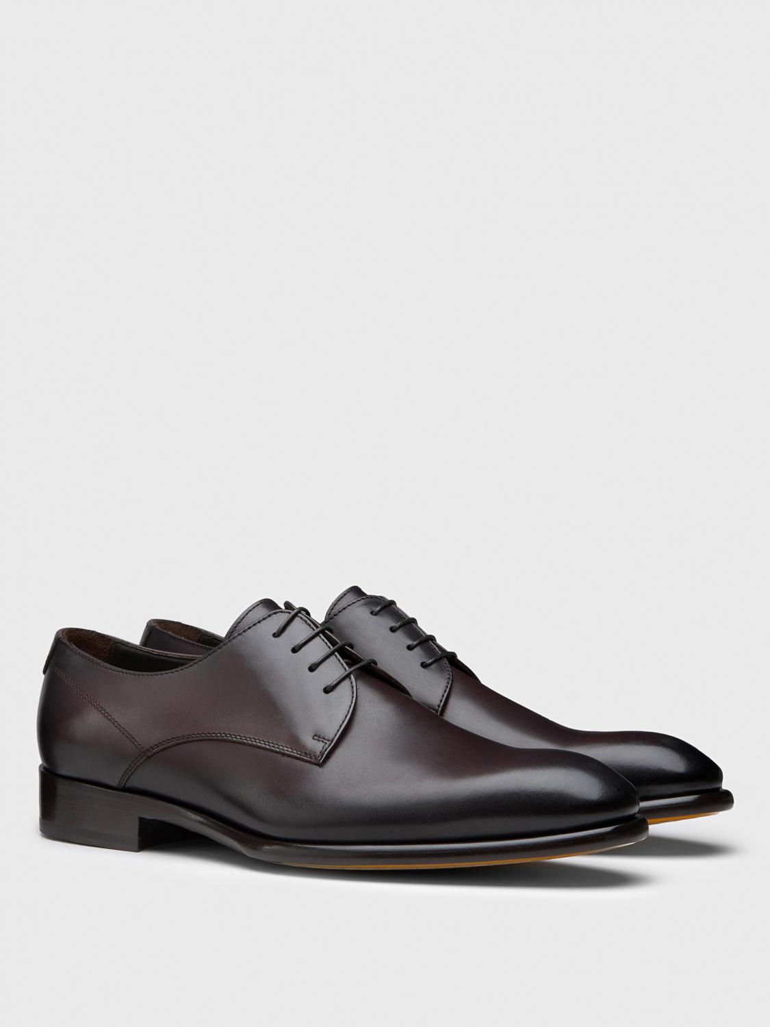 DOUCAL'S 系带鞋: 系带鞋 男士 Doucal's, 棕色 - Img 2