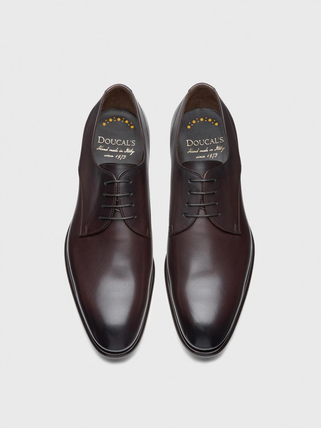 DOUCAL'S 系带鞋: 系带鞋 男士 Doucal's, 棕色 - Img 3