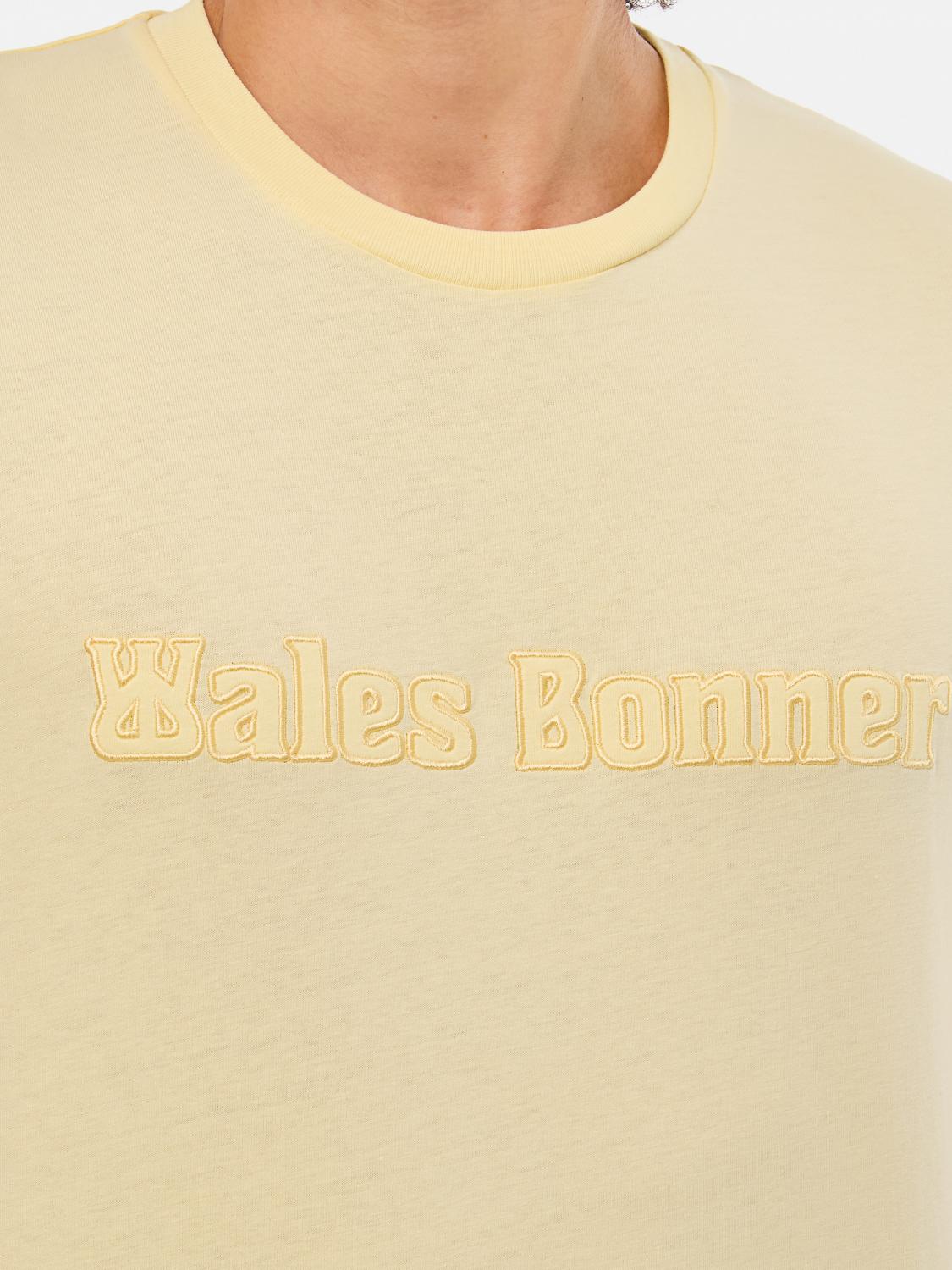 WALES BONNER T恤: T恤 男士 Wales Bonner, 黄色 - Img 3