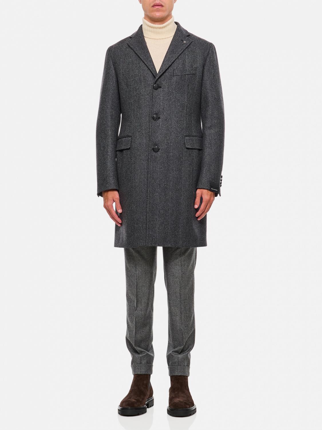 TAGLIATORE COAT: Coat men Tagliatore, Grey - Img 1