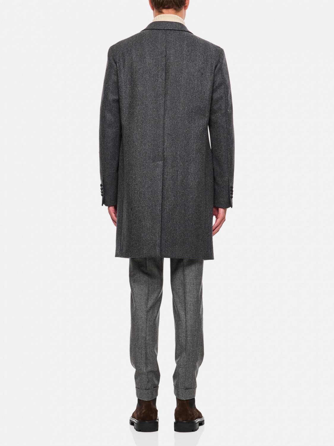 TAGLIATORE COAT: Coat men Tagliatore, Grey - Img 3