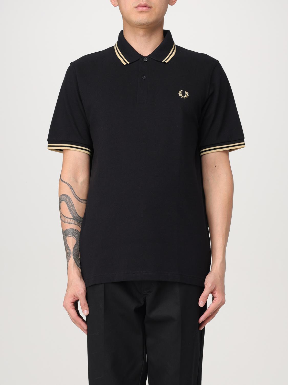 FRED PERRY POLO SHIRT: Polo shirt men Fred Perry, Black 1 - Img 1